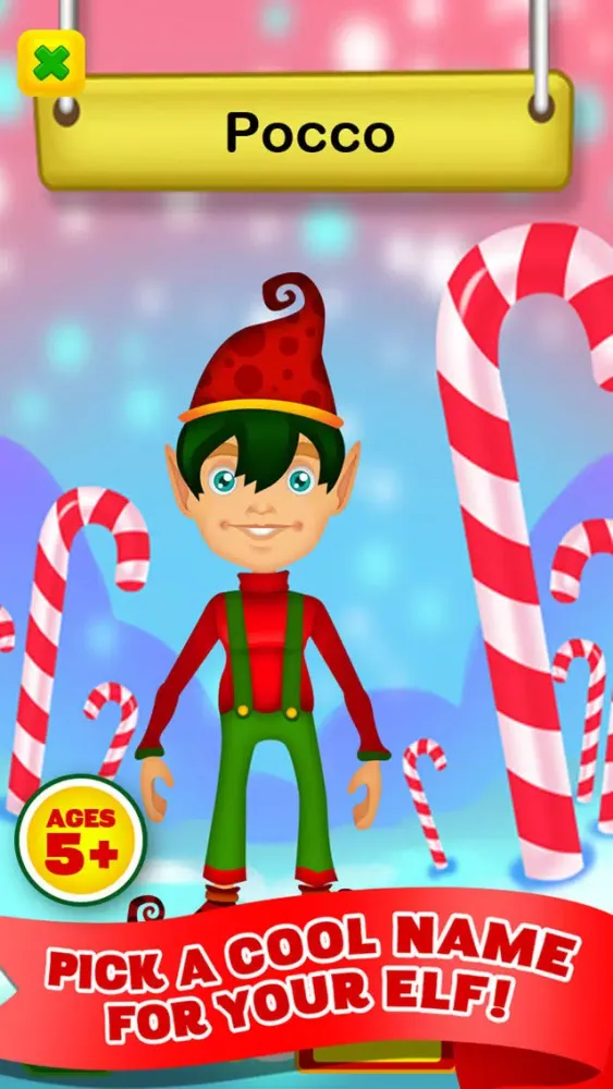 Name My Santas Amazing Little Helper North Pole Magic Builder Elf Design Game - Free App Ekran Görüntüleri