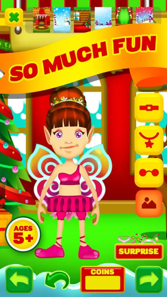 Name My Santas Amazing Little Helper North Pole Magic Builder Elf Design Game - Free App Ekran Görüntüleri