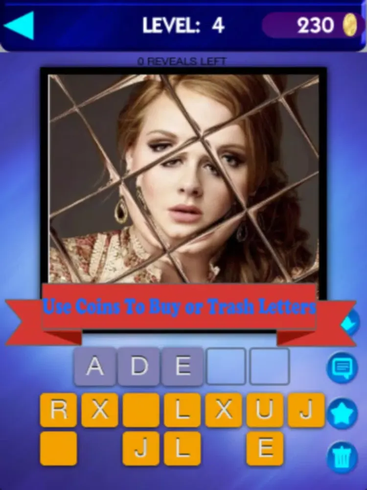 Zrzuty ekranu Guess The Music Idols & Legends Quiz - Ultimate Fun Star Tile Pics Game - Free App iPad 
