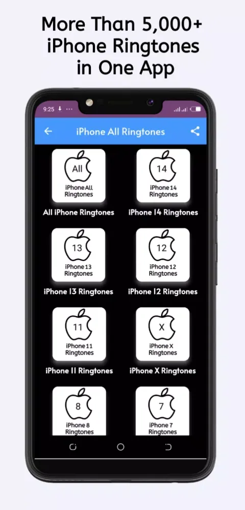 Ảnh chụp màn hình của iPhonee Ringtone Original 2023