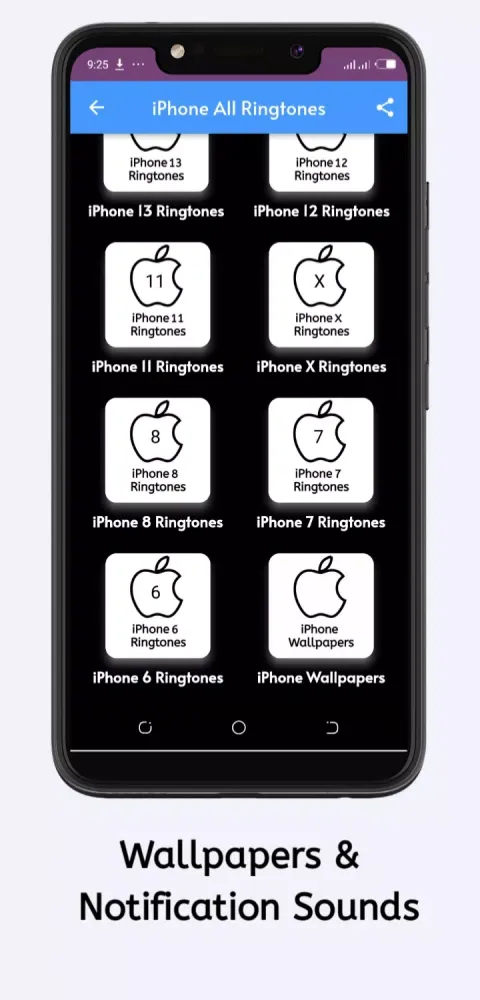 Ảnh chụp màn hình của iPhonee Ringtone Original 2023