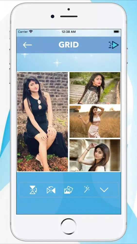 Tangkapan skrin All In One Collage Maker