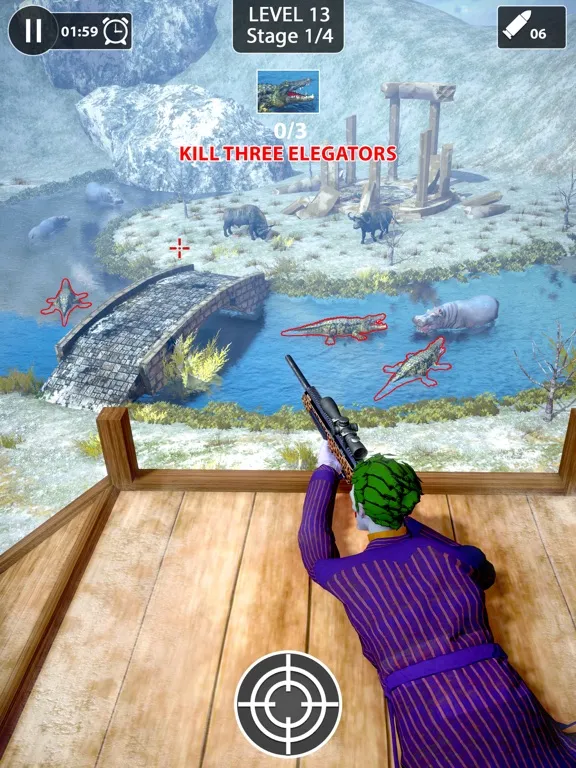 Tangkapan layar Animal Shooting: Jungle Hunter iPad 
