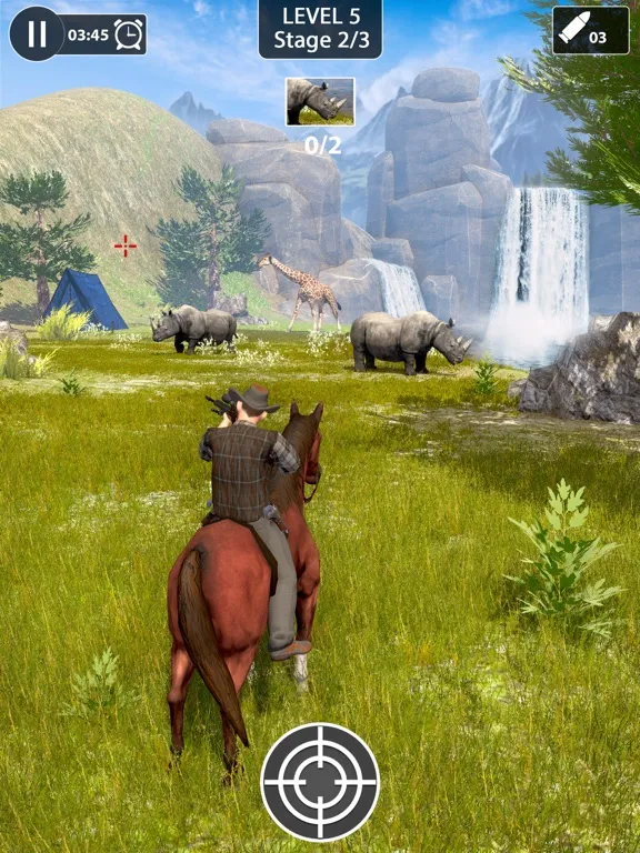Tangkapan layar Animal Shooting: Jungle Hunter iPad 