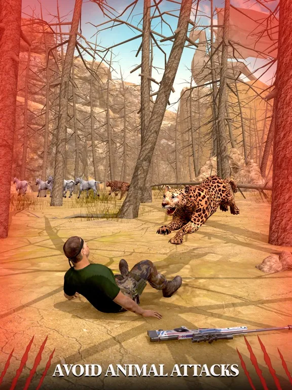 Tangkapan layar Animal Shooting: Jungle Hunter iPad 