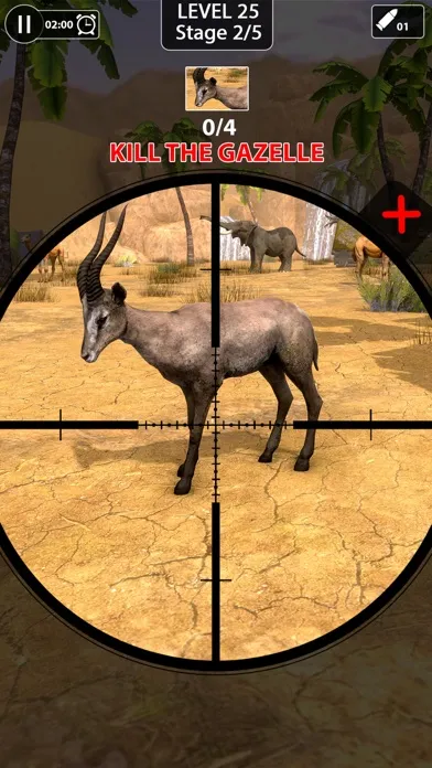 Tangkapan layar Animal Shooting: Jungle Hunter