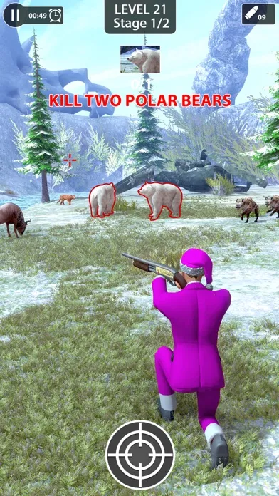Tangkapan layar Animal Shooting: Jungle Hunter