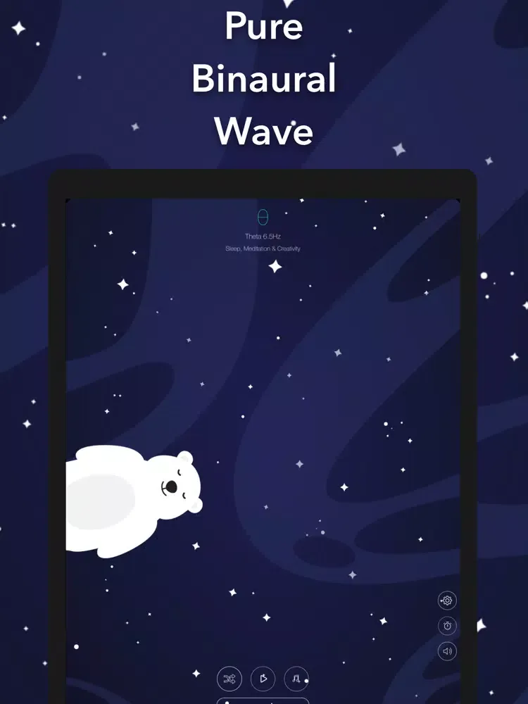 Screenshot di Binaural Beats Bear Brainwaves iPad 