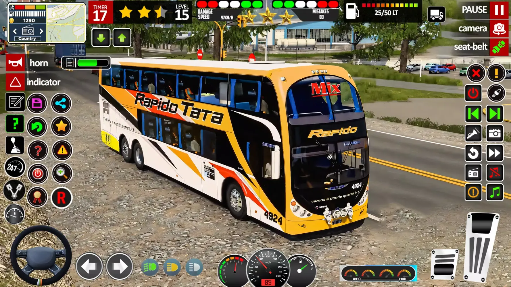 Tangkapan layar Bus Simulator: Bus Game 2025