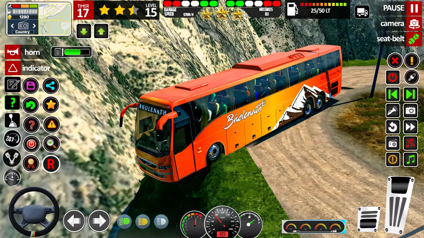 Tangkapan layar Bus Simulator: Bus Game 2025