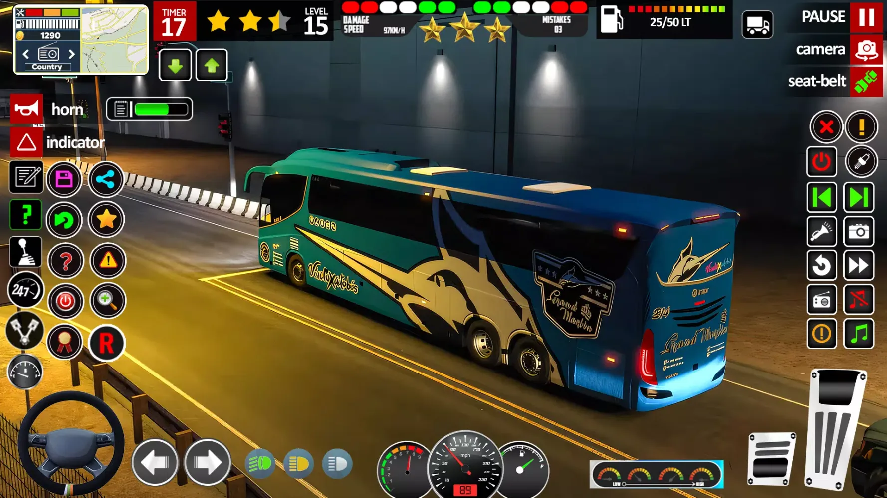 Tangkapan layar Bus Simulator: Bus Game 2025