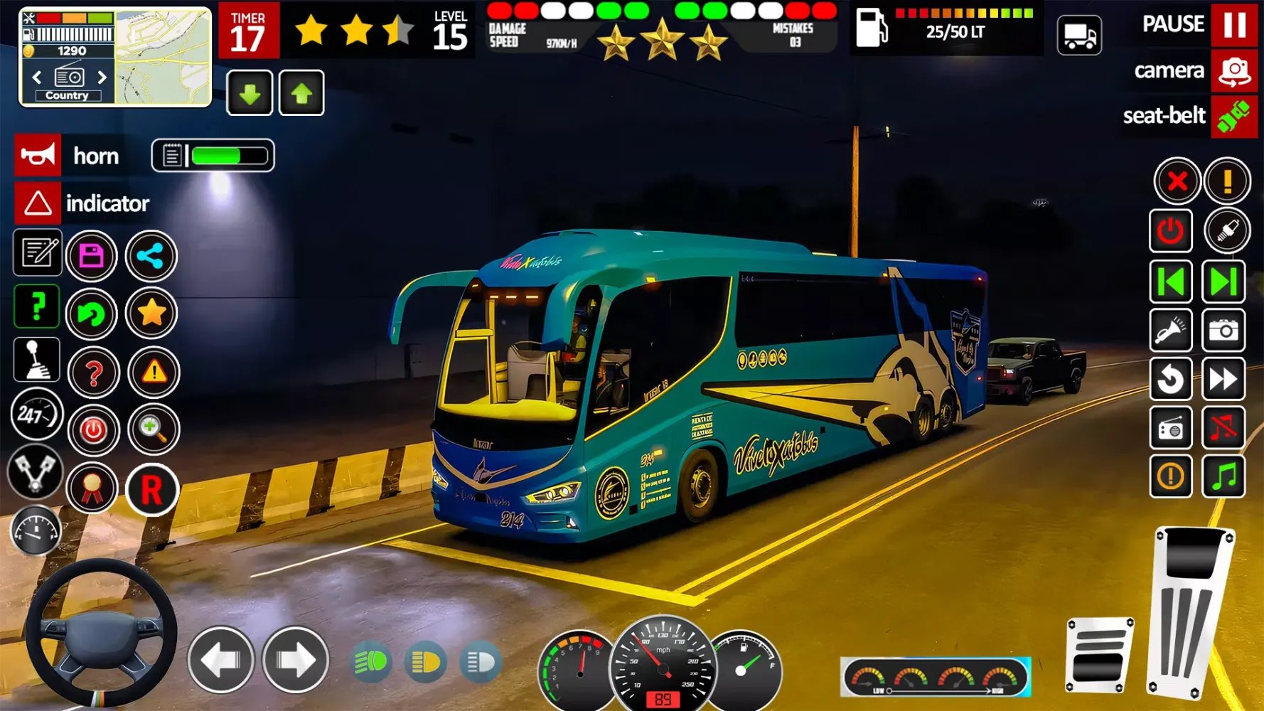 Tangkapan layar Bus Simulator: Bus Game 2025