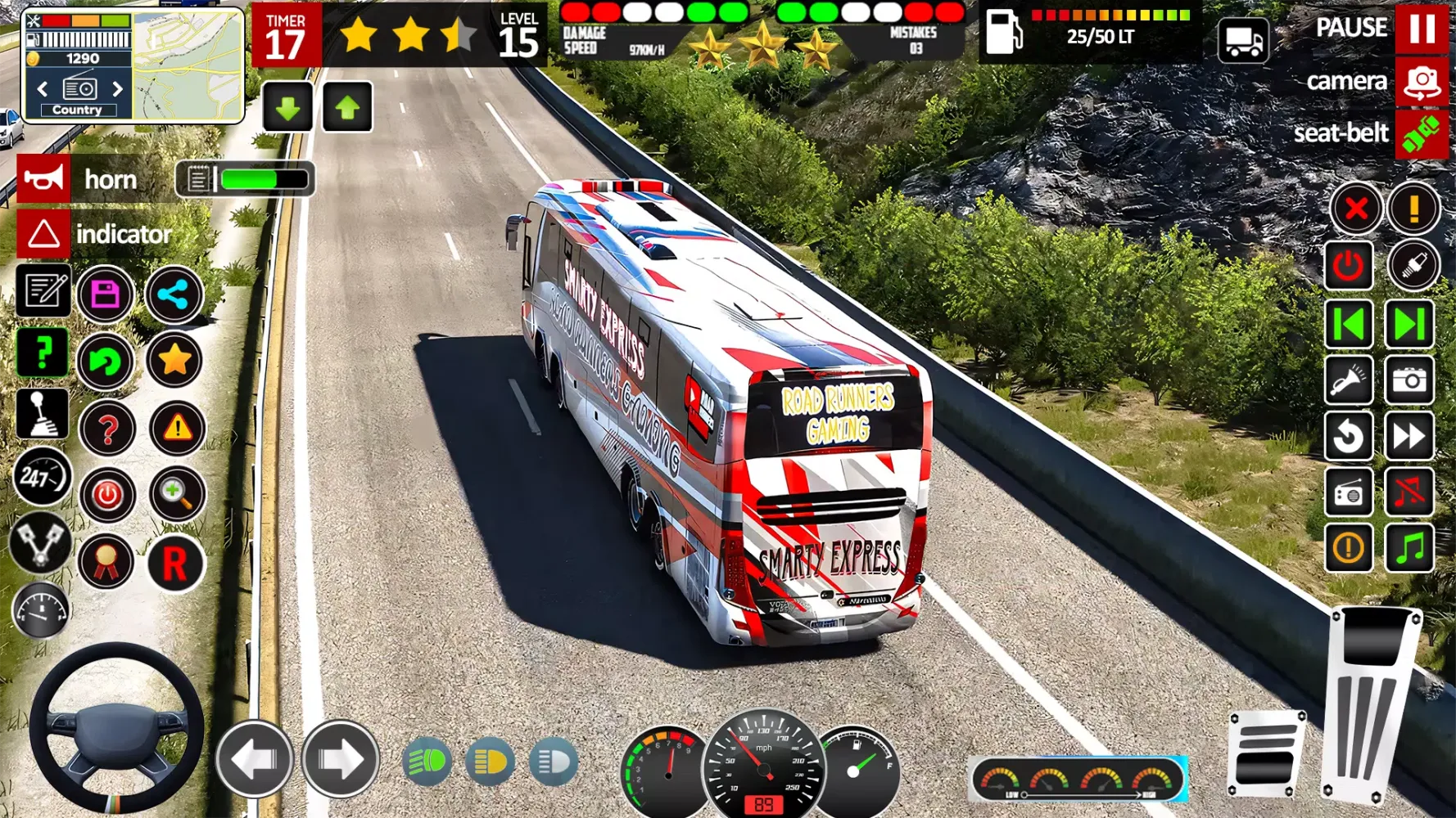 Tangkapan layar Bus Simulator: Bus Game 2025