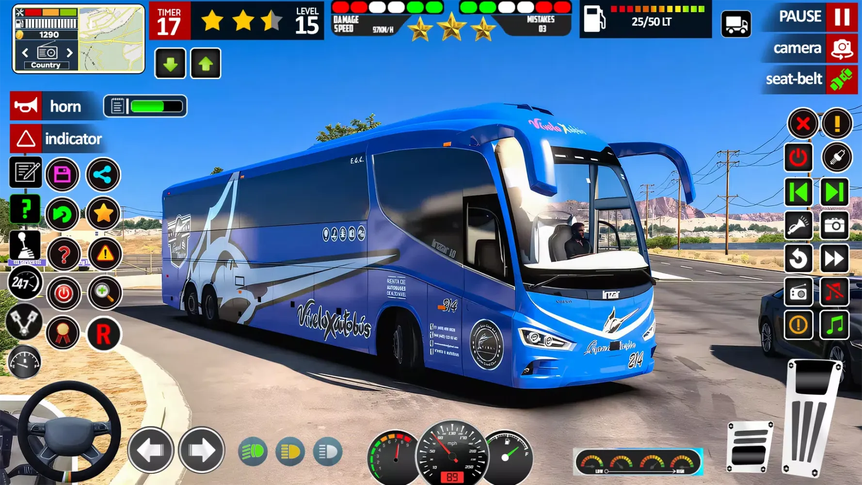 Tangkapan layar Bus Simulator: Bus Game 2025