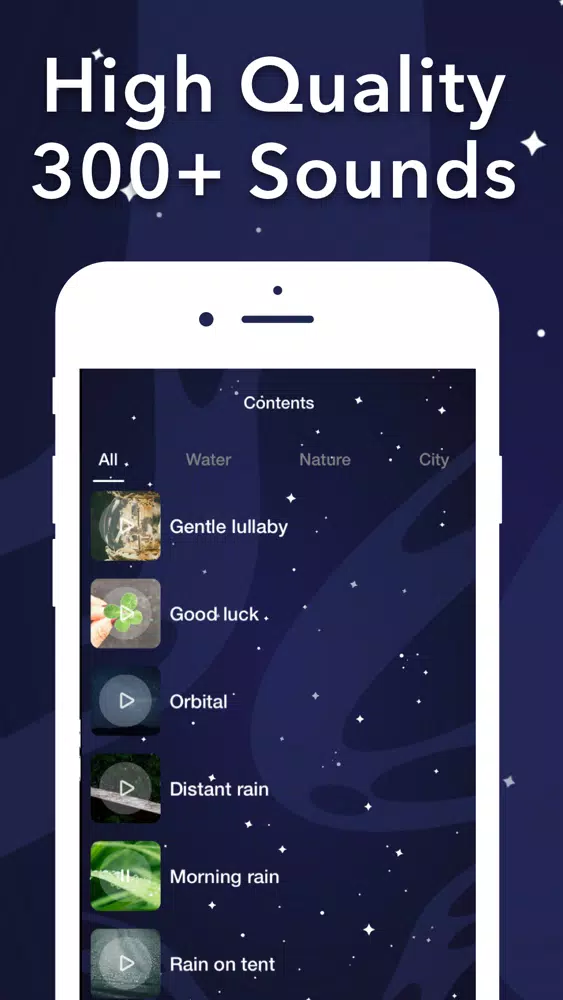 Sleeping sounds Relax & Sleep应用截图