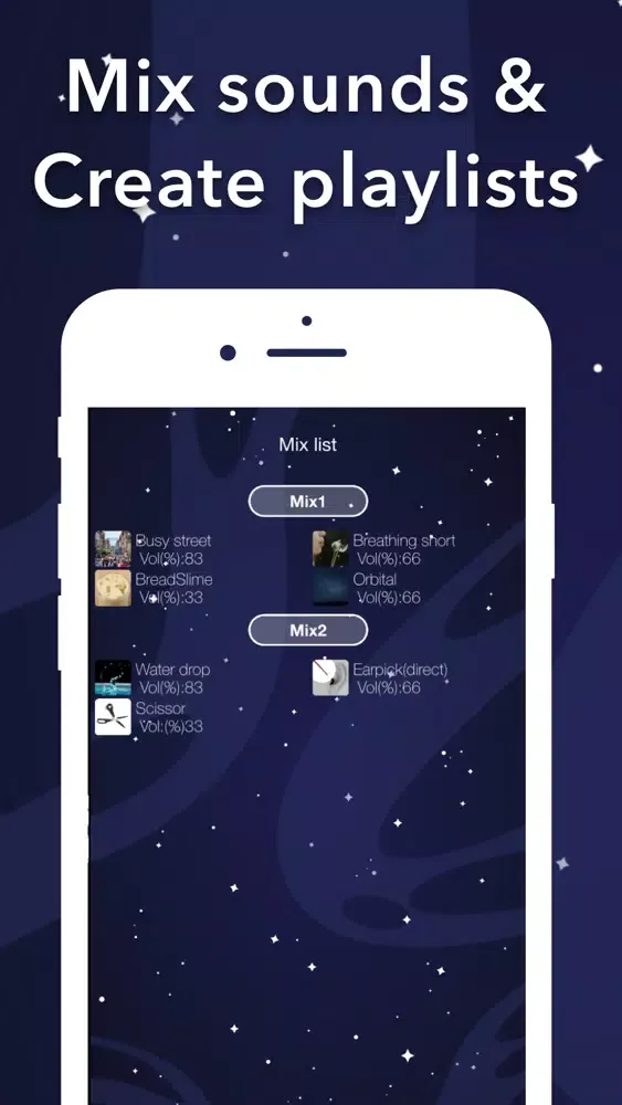 Sleeping sounds Relax & Sleep Screenshots