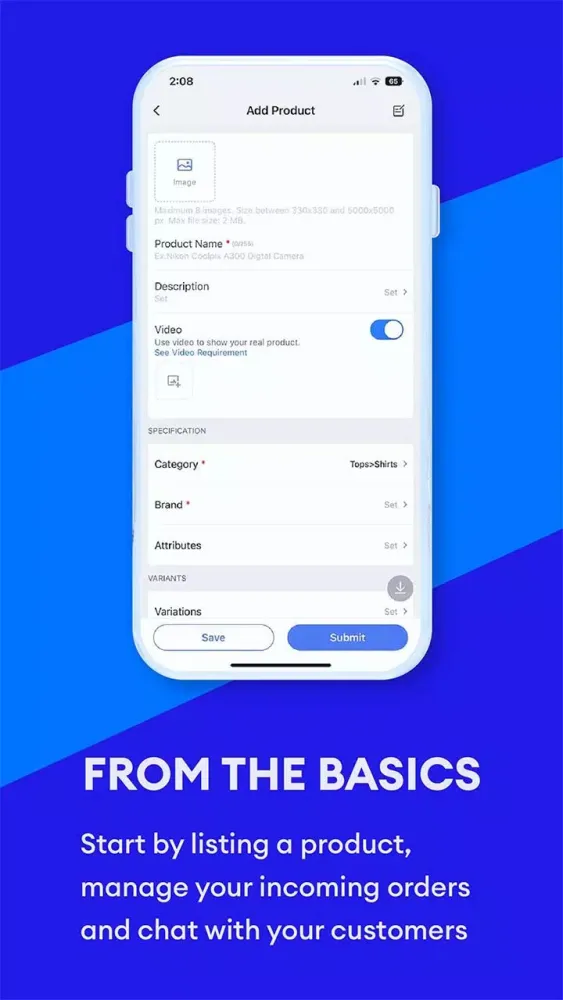 Capturas de pantalla de Lazada Seller Center