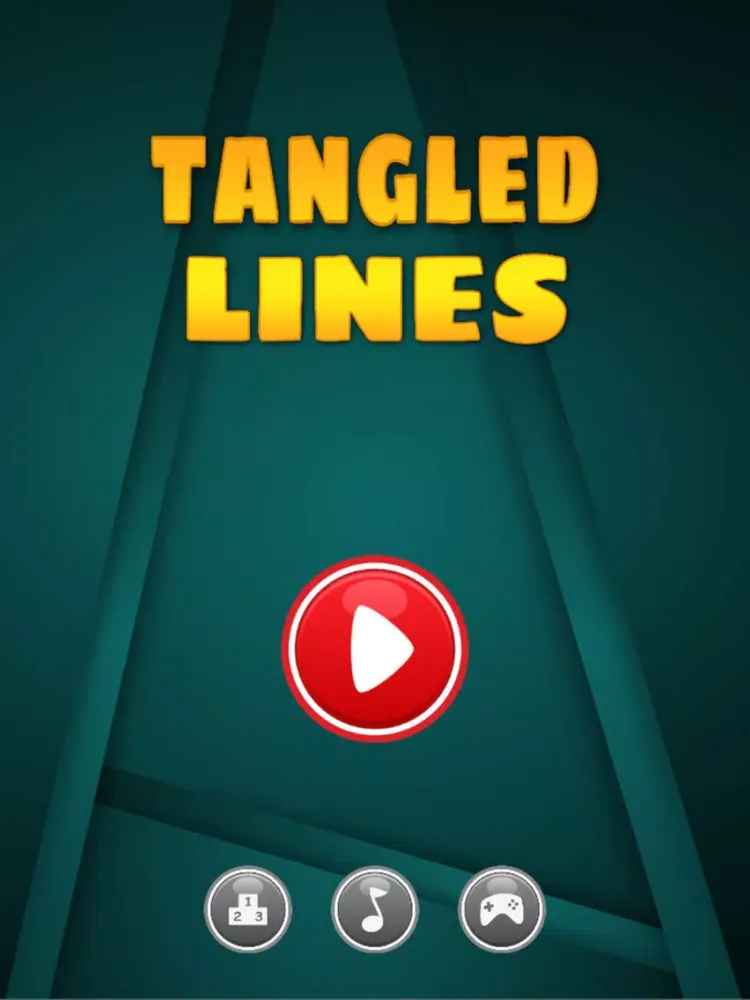 Tangled Lines - Puzzle Game iPad 应用截图
