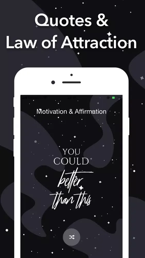 Capturas de tela do Subliminal Affirmations