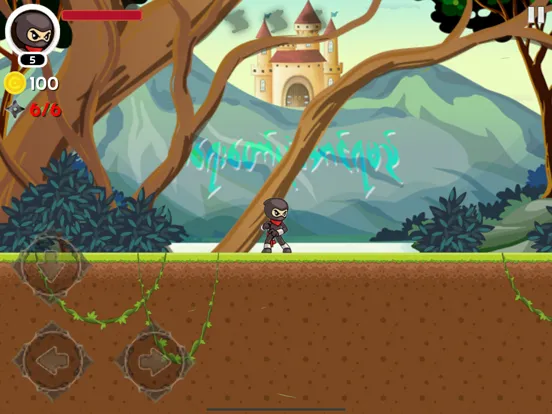 Ninja Jumper - Recuse Princess iPad 應用截圖
