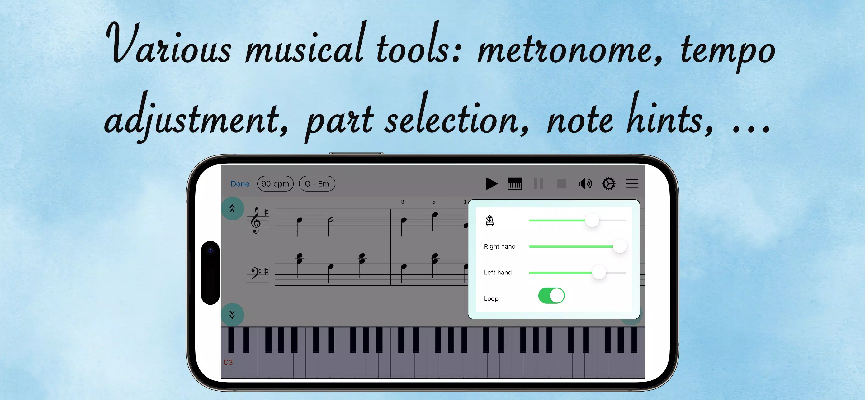 Piano eTutor: learn piano Screenshots