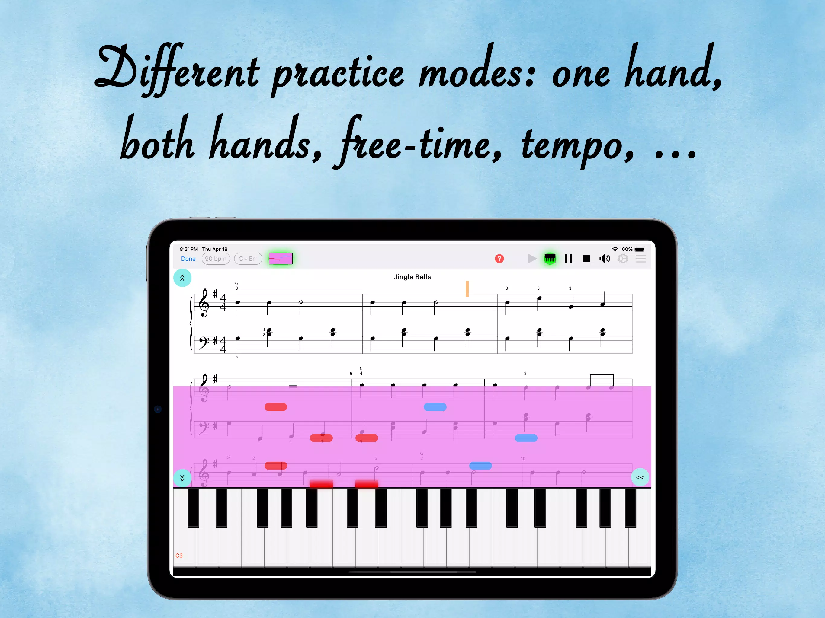 Piano eTutor: learn piano Screenshots