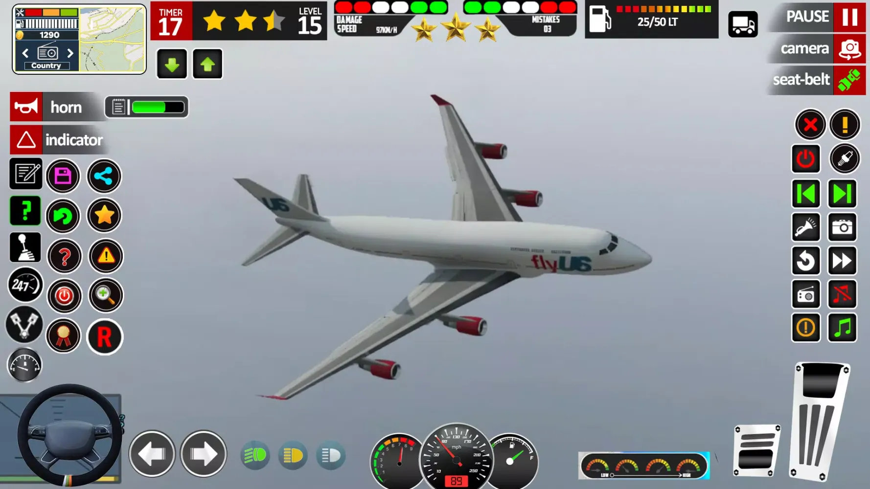 Plane Game Flight Simulator 3d应用截图