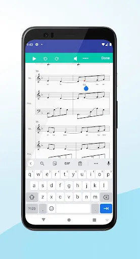 Capturas de pantalla de Score Creator: write music