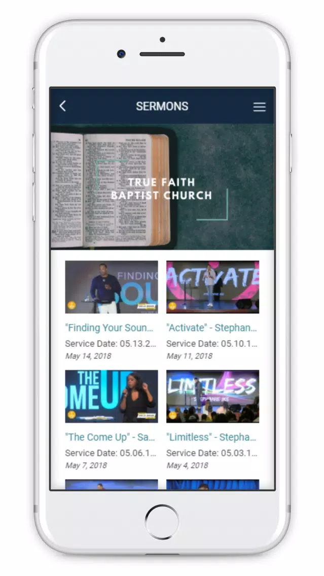 TRUE FAITH BAPTIST CHURCH स्क्रीनशॉट
