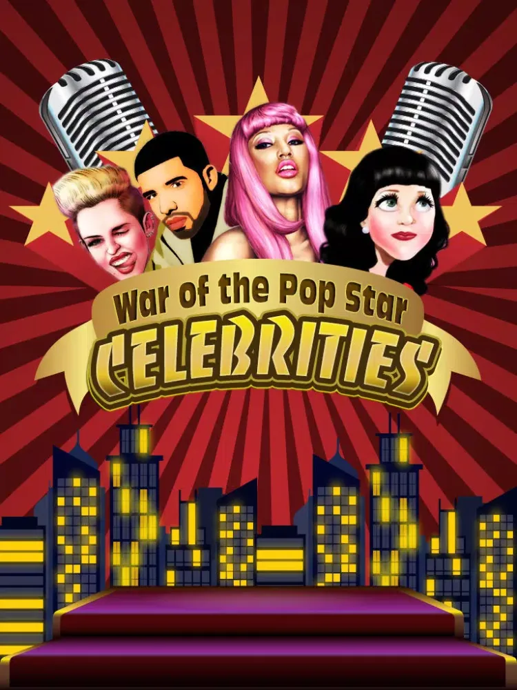 Celebrity Singer Face OFF Edition Crush Game iPad 应用截图