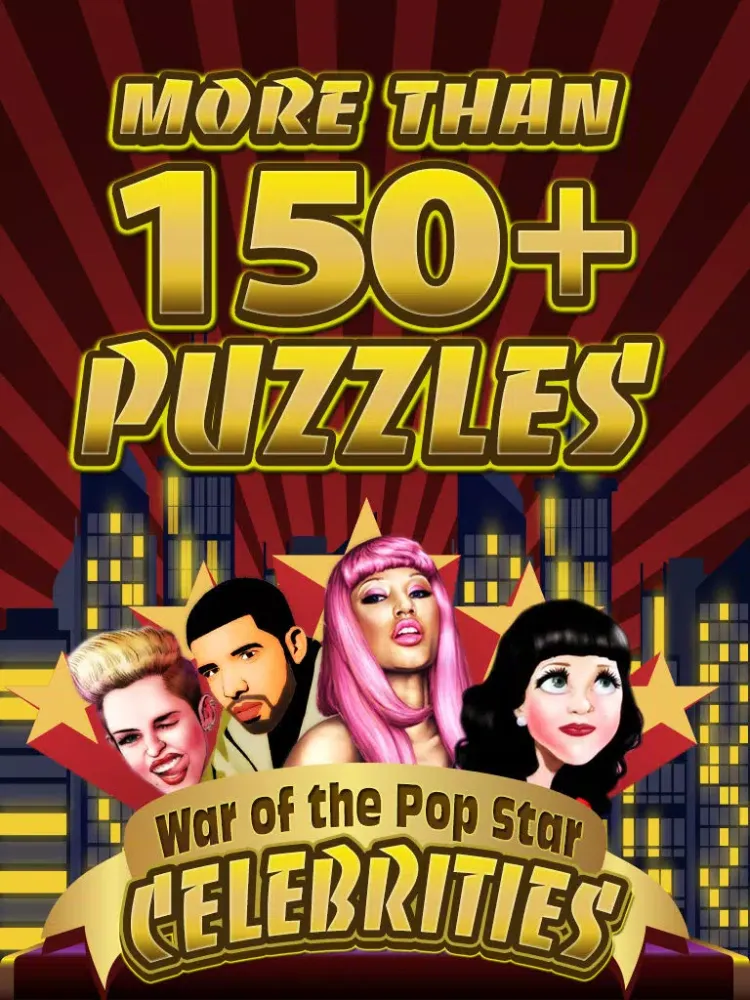 Celebrity Singer Face OFF Edition Crush Game iPad 应用截图