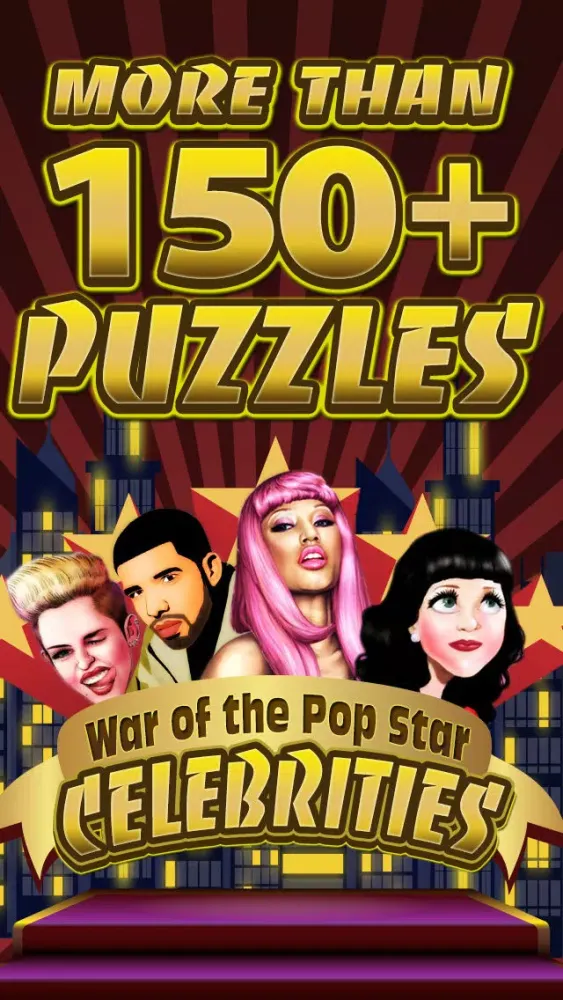 Celebrity Singer Face OFF Edition Crush Game应用截图