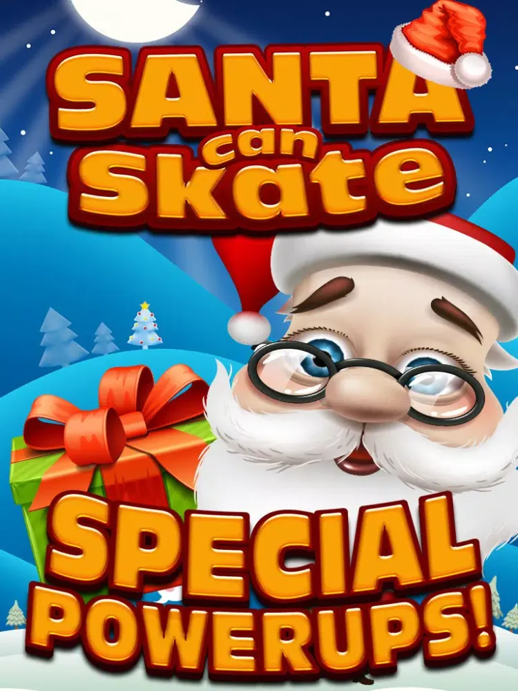 Santa can Skate on Christmas iPad  Screenshots