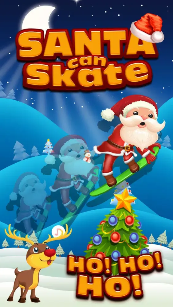 Santa can Skate on Christmas Screenshots