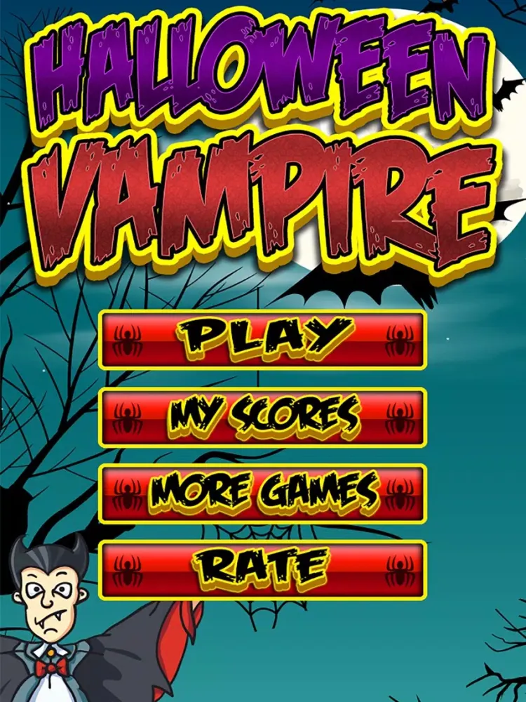 Bloody Vampire Bite at Night in Tiles Game iPad 應用截圖