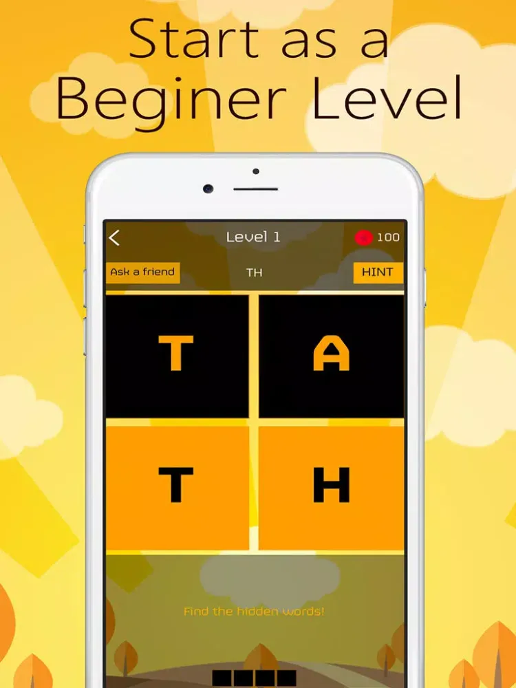 Guess the Word hardest puzzle cross word game iPad  স্ক্রিনশট