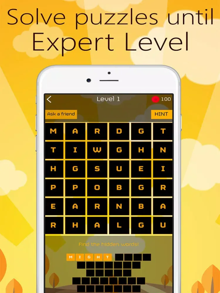 Guess the Word hardest puzzle cross word game iPad  স্ক্রিনশট