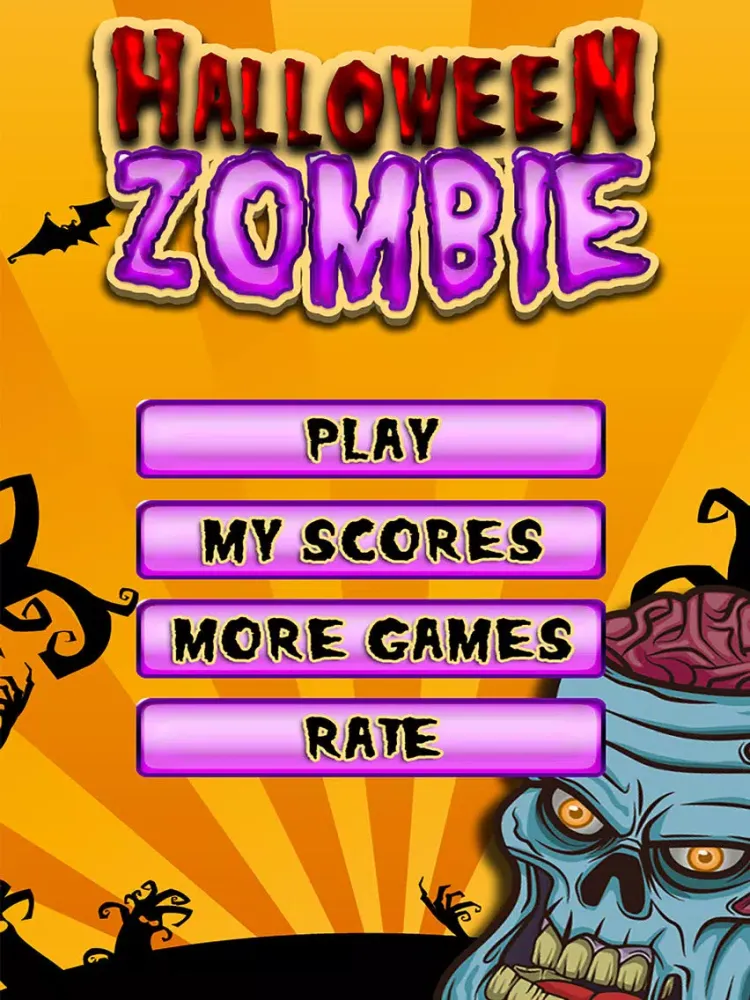 Tangkapan layar Tap the Dark Zombie in Horrror Halloween Madness iPad 