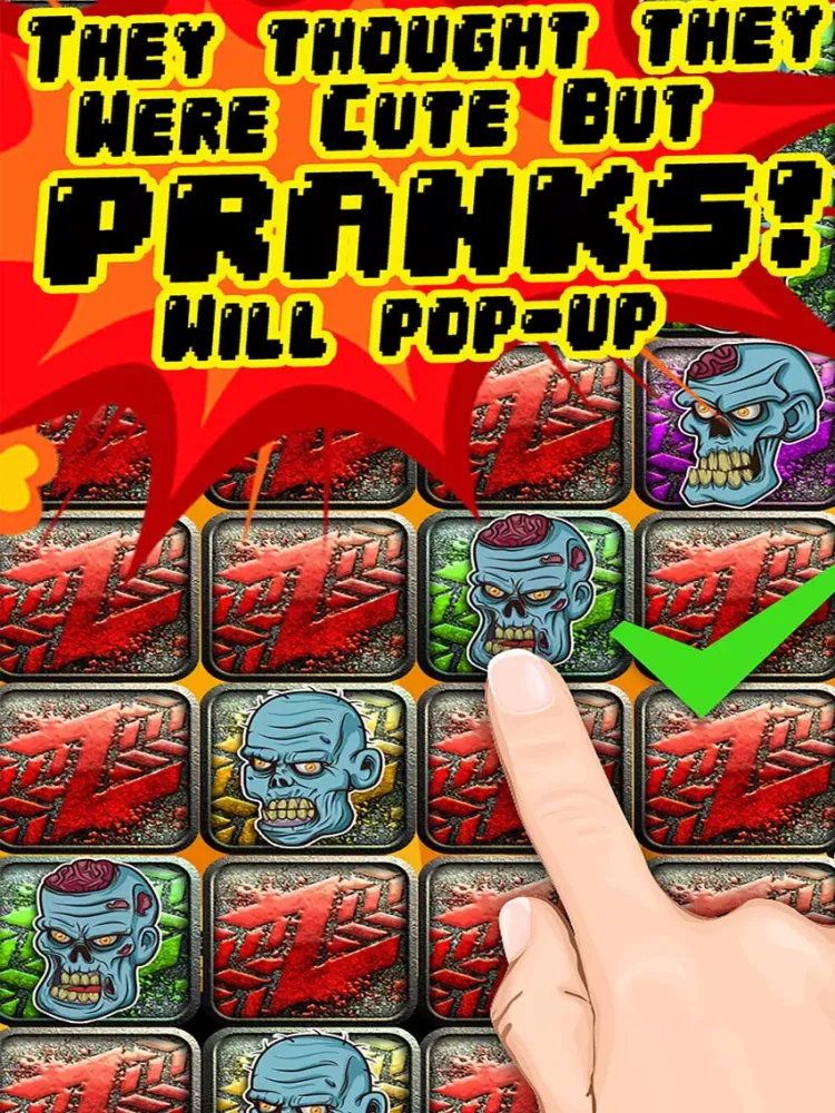 Tangkapan layar Tap the Dark Zombie in Horrror Halloween Madness iPad 