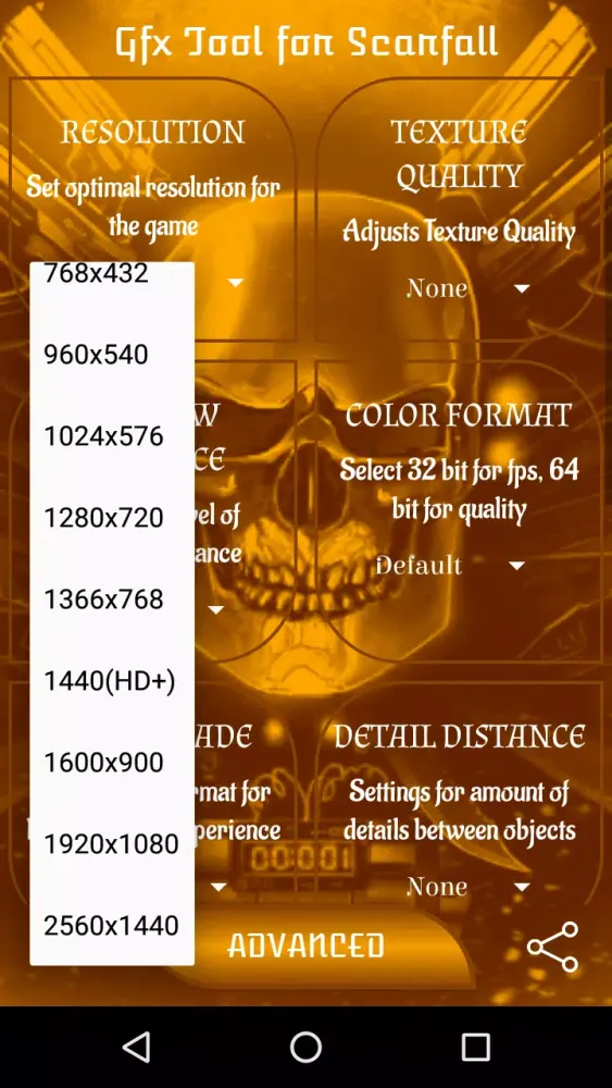 Gfx Tool for Scarfall應用截圖