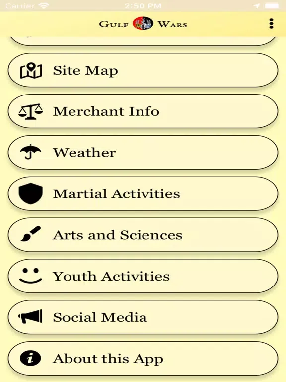 SCA - Gulf Wars iPad 應用截圖