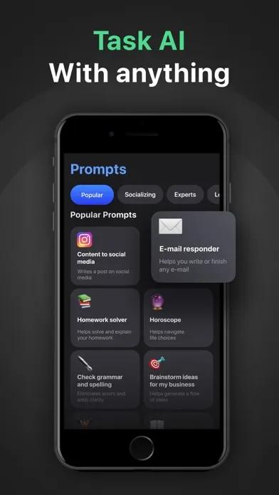 Screenshot di AI Assistant: ChatBot