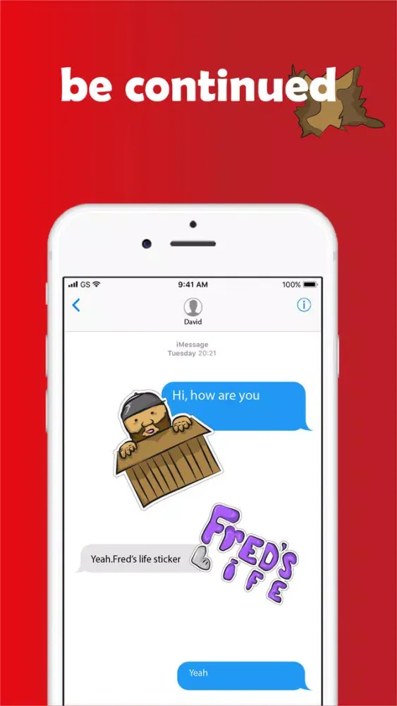 تصاویر Fred's Life - Sticker Pack