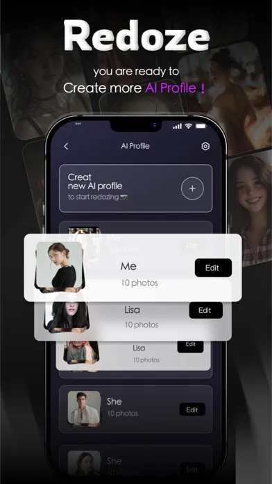 تصاویر Redoze: AI  Photo Editor