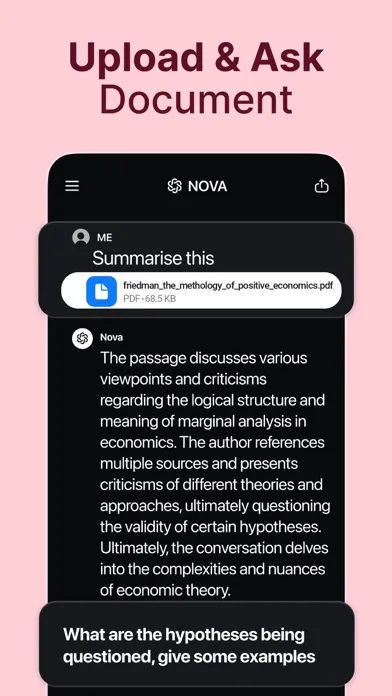 AI Chatbot - Nova স্ক্রিনশট