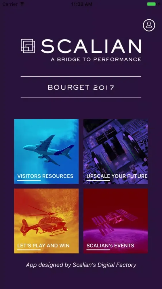 Zrzuty ekranu Scalian Bourget 2017
