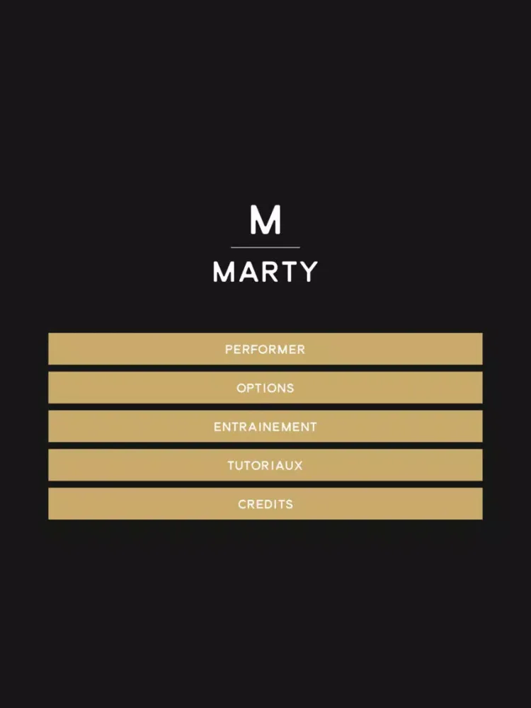 Capturas de pantalla de Marty App iPad 