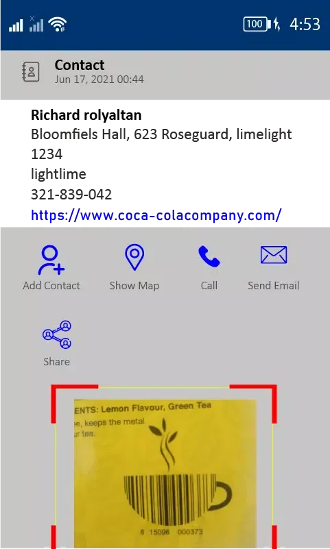 QR code & Barcode Scanner स्क्रीनशॉट
