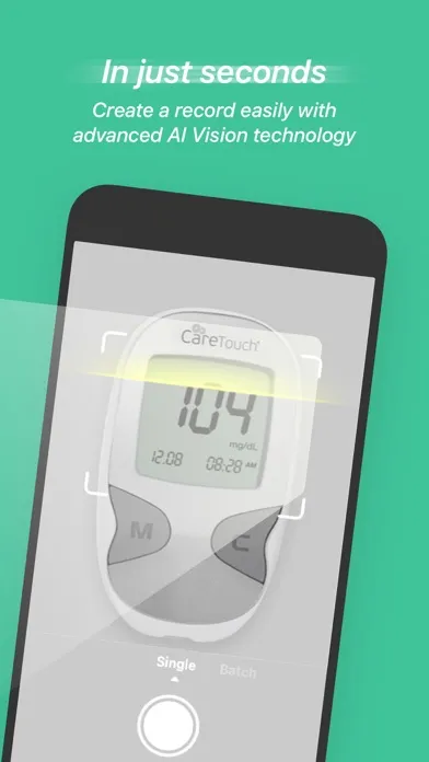 Screenshot di Blood Sugar Log - Diabetes log