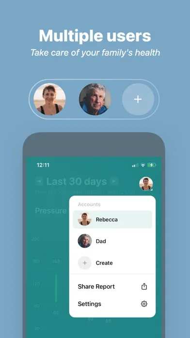 Capturas de pantalla de Blood Pressure Log ++